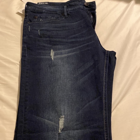 Seven Jeans Co. Slim Fit Premium Flex Denim. Tag Size is 36x34 but fits bigger. - Picture 5 of 7